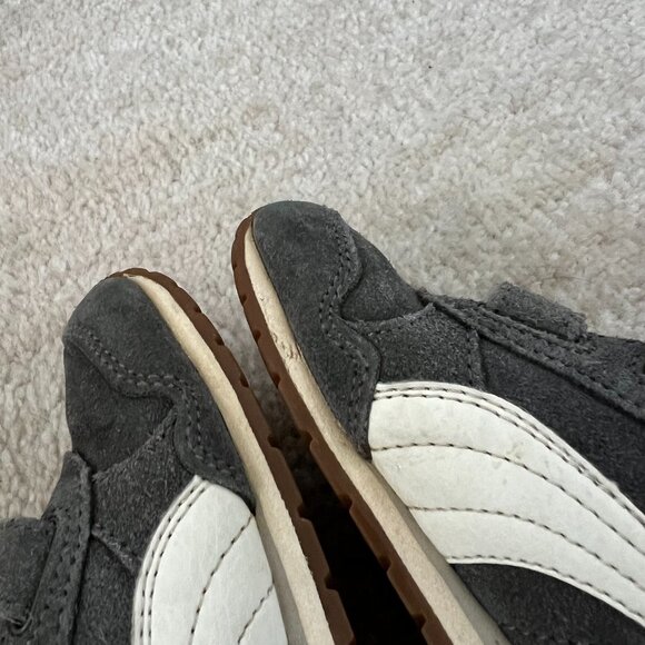 Puma Toddler Boys Girls Gray Suede Runners Sneakers Shoes 8C - Picture 8 of 10